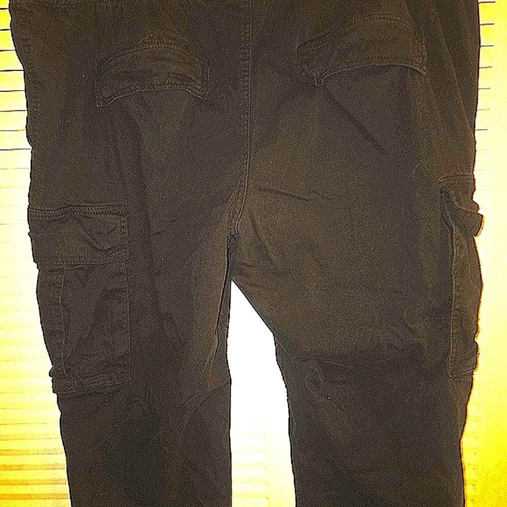 No Boundaries Black Jogger Cargo Pants - Picture 2 of 8